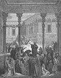 Dore_72_Bel01_Daniel Confounds the Priests of Bel